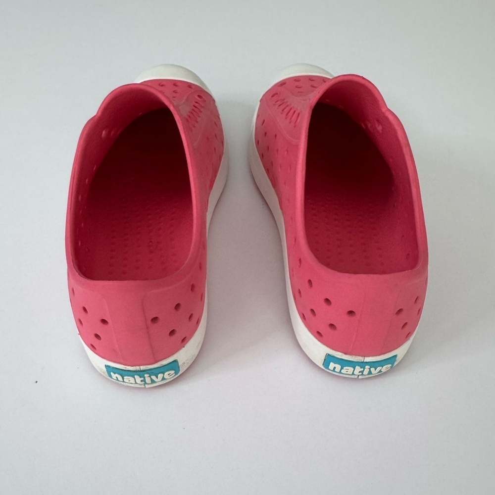 Native Shoes Kids' Jefferson Pink Slip-On Shoe Size 2 - Picture 3 of 4